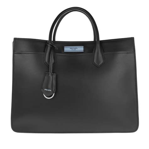 prada grace leather tote studded nero astrale|prada card holder.